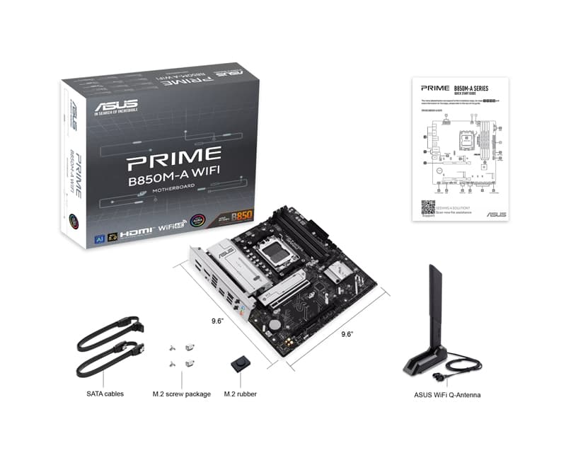 Fotografija proizvoda: PRIME B850M-A WIFI matična ploča