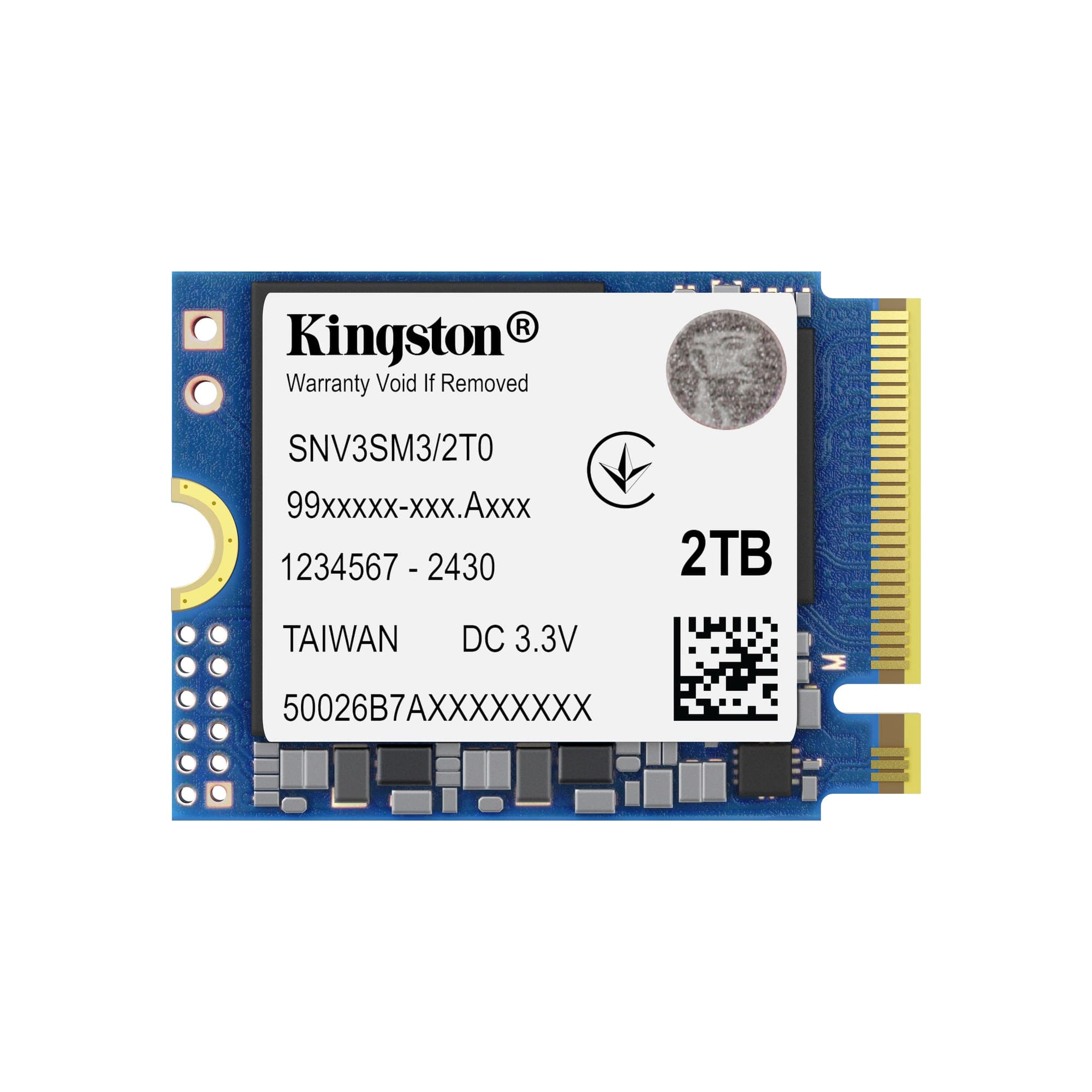 Fotografija proizvoda: 2TB M.2 2230 NVMe SNV3SM3/2T0 serija NV3 SSD