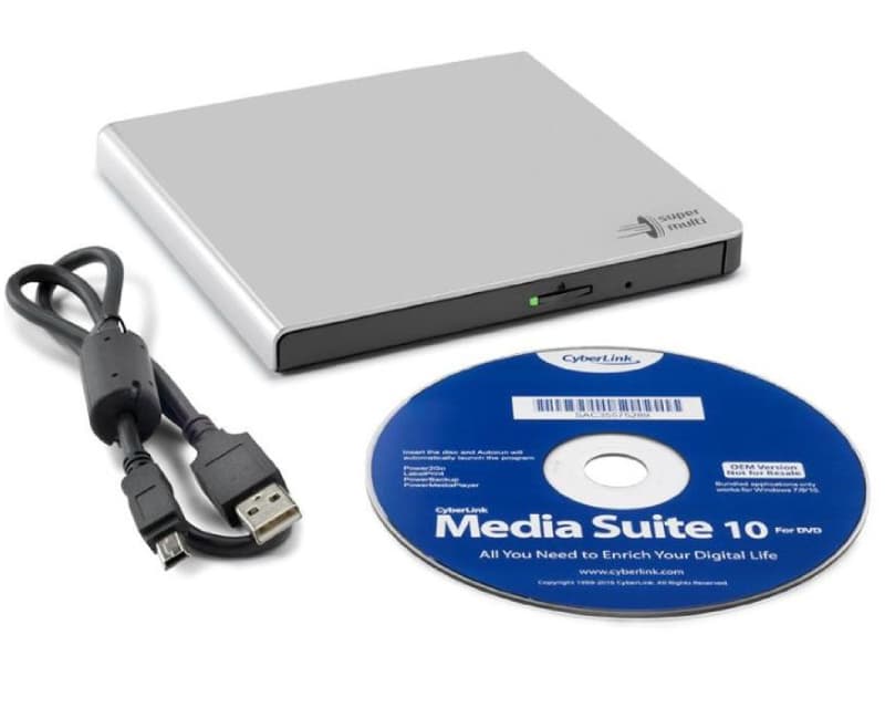 Fotografija proizvoda: GP57ES40 DVD±RW USB eksterni rezač srebrni