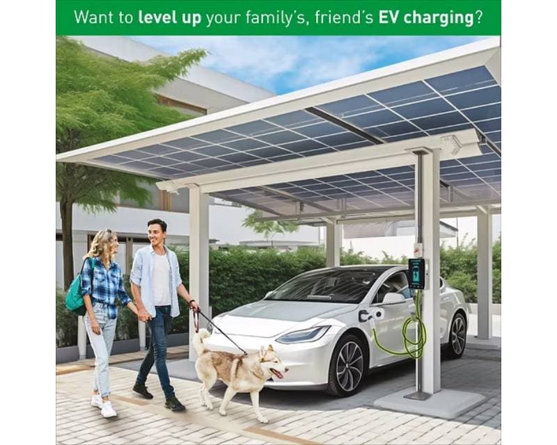 Fotografija proizvoda: EV350FC charging station stand for electric vehicles up to 350cm