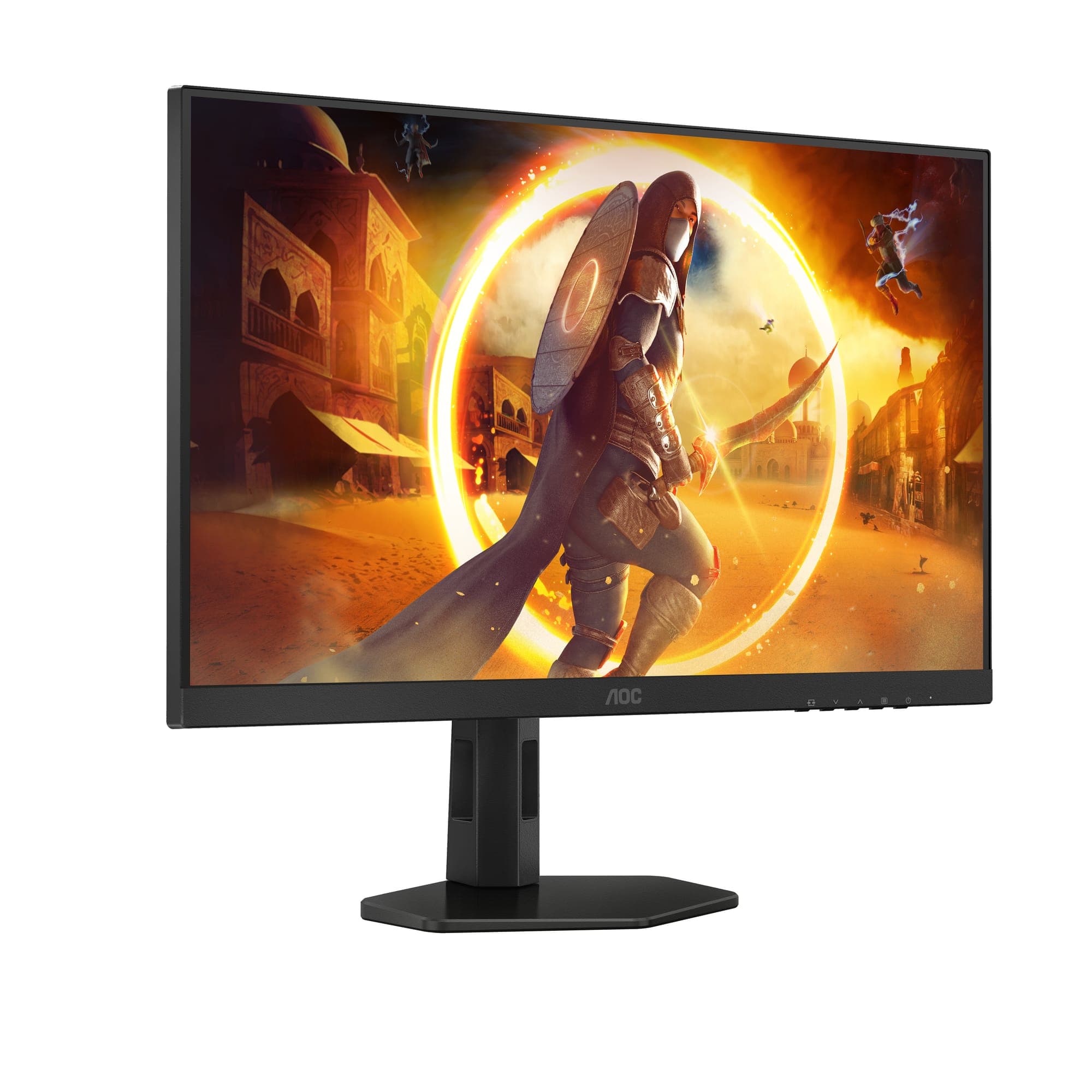 Fotografija proizvoda: Monitor AOC Q27G4XF 27"/IPS/2560x1440/180Hz/1ms GtG/HDMI,DP/Gsync,adaptive sync/Pivot,visina/crna