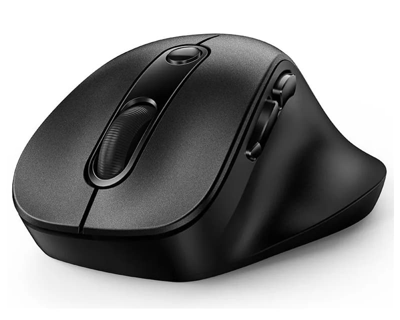 Fotografija proizvoda: Ergo 9000S Black USB Bežični crni miš