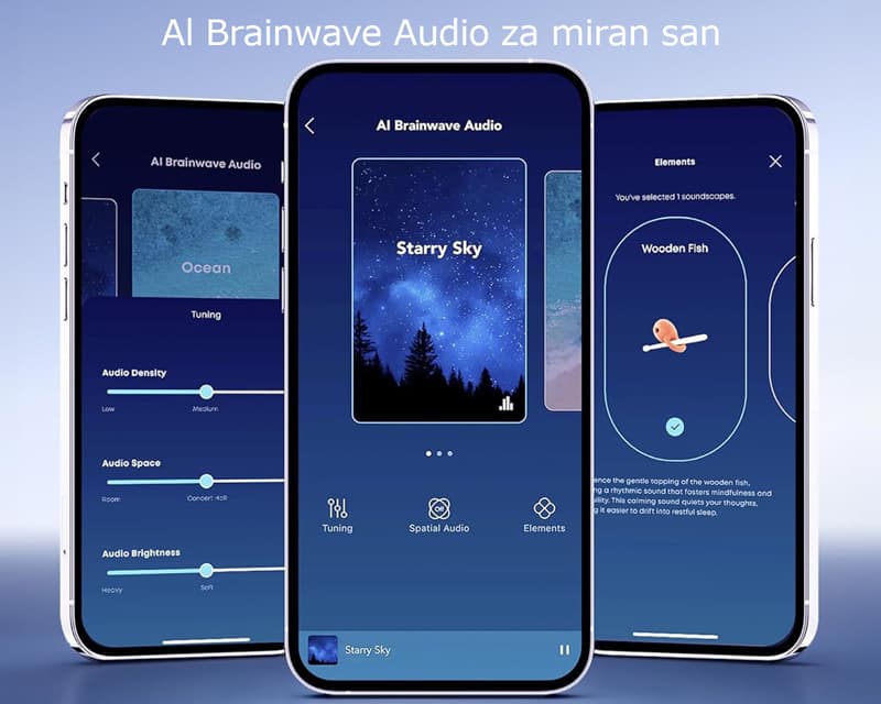 Fotografija proizvoda: Soundcore Sleep A30 Noise Masking BT bežične bubice bele