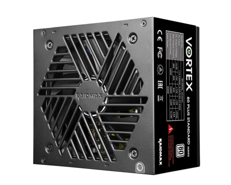 Fotografija proizvoda: Napajanje 800W Vortex RX-800AC-V 80PLUS WHITE