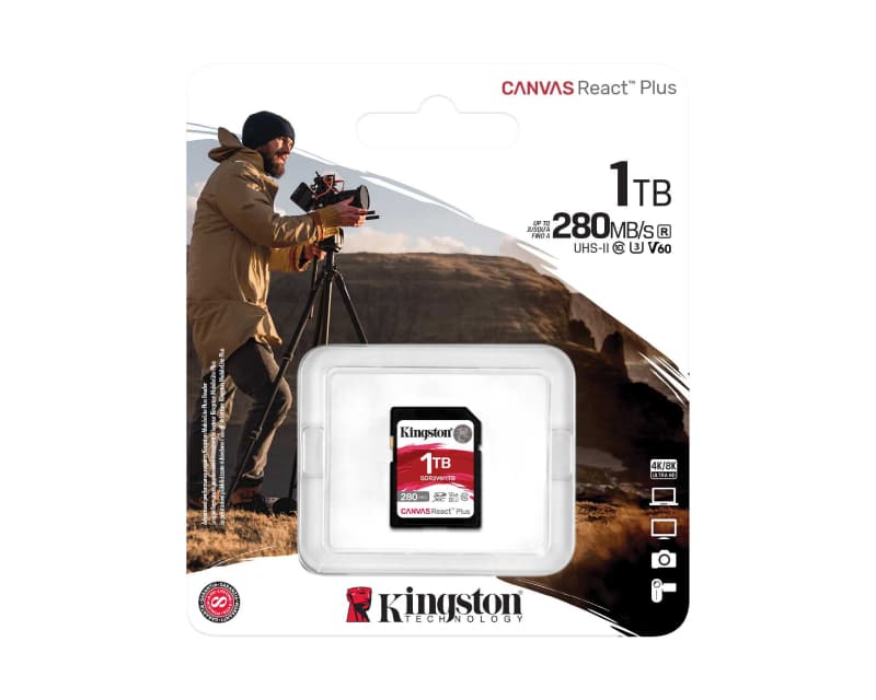 Fotografija proizvoda: Memorijska kartica SDR2V6/1TB 1TB SDXC UHS-II 280R/150W U3 V60