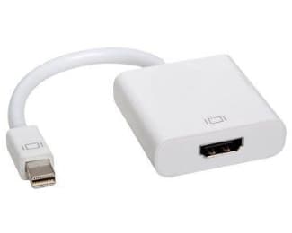 Fotografija proizvoda: Adapter Mini DisplayPort (M) - HDMI (F) beli