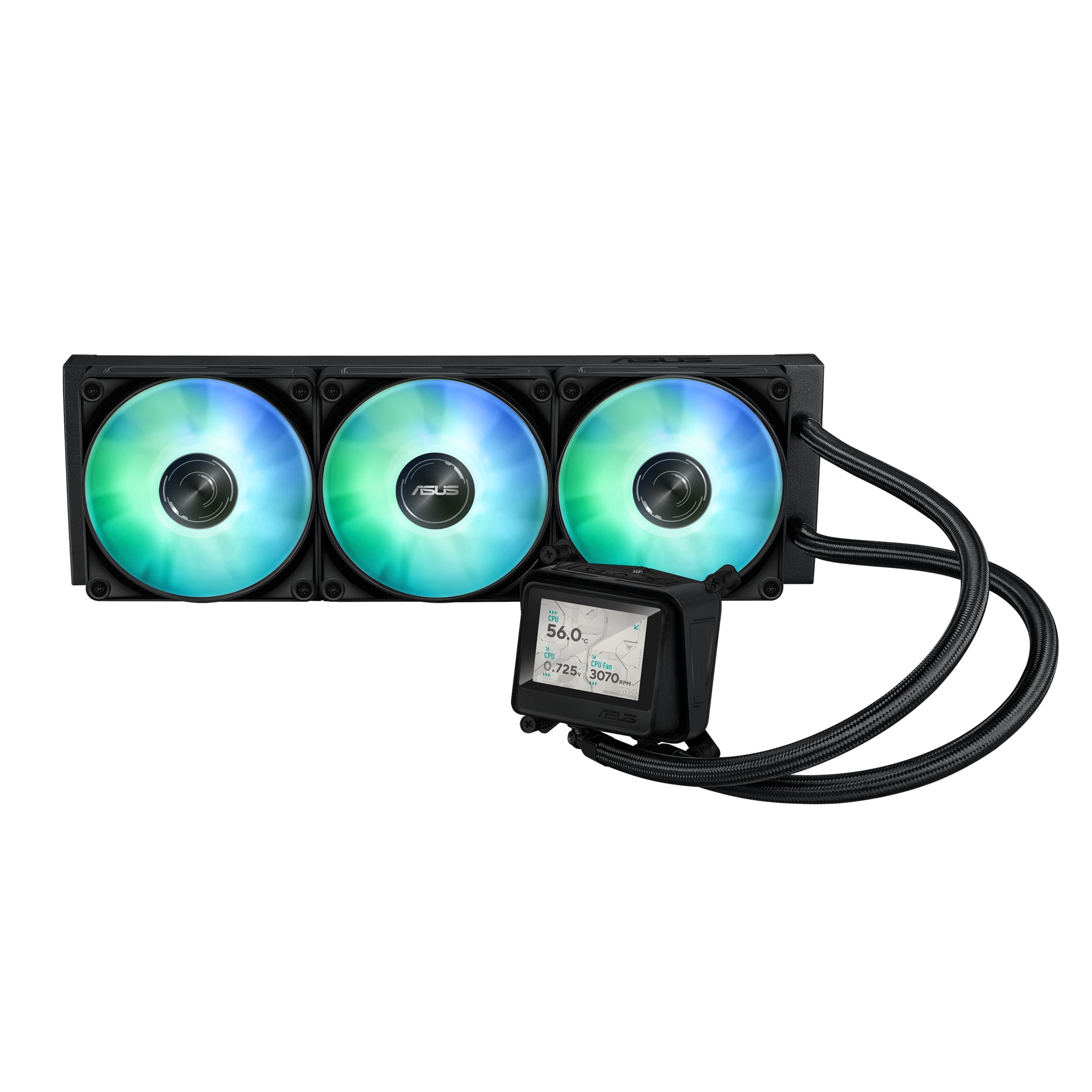Fotografija proizvoda: MAX GAMING LC 360 ARGB LCD vodeno hlađenje