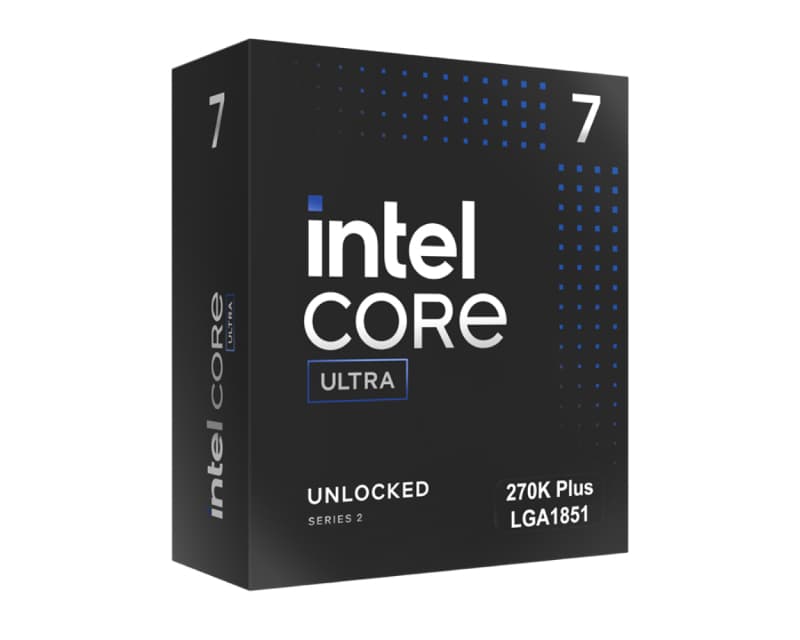 Fotografija proizvoda: Core Ultra 7 270K Plus do 5.5GHz Box (BX80768270K) procesor