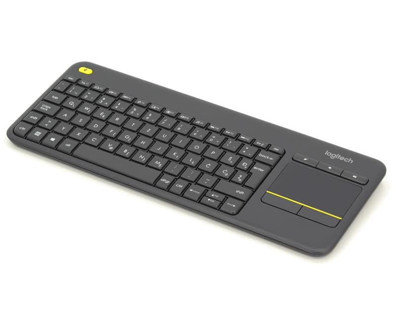 Fotografija proizvoda: K400 Plus bežična tastatura sa dodirom YU crna