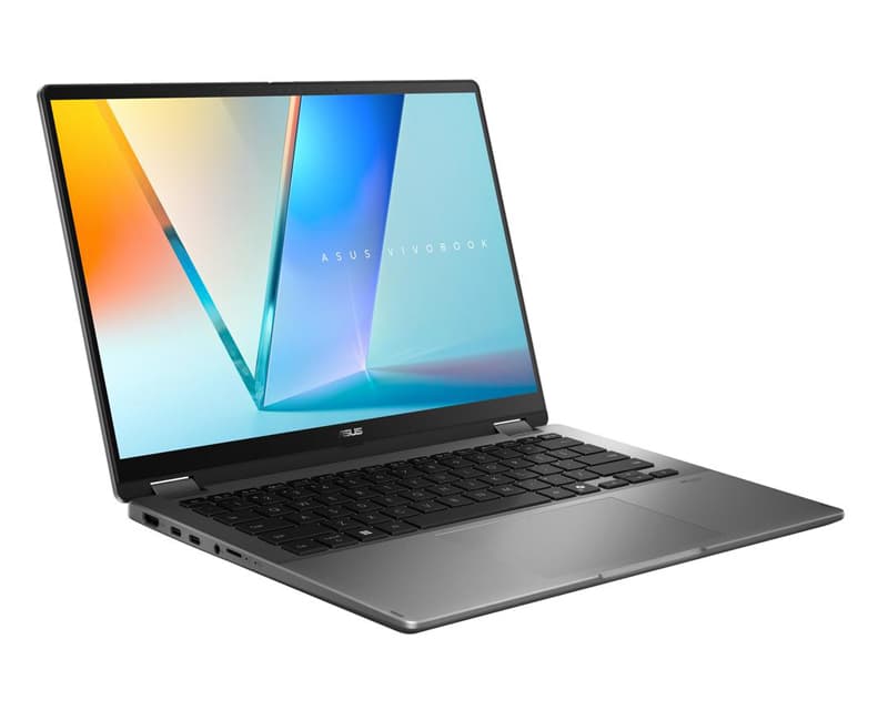 Fotografija proizvoda: Vivobook 14 Flip TP3407SA-SG155W (14 inča WUXGA OLED Touch ekran, Ultra 7 258V, 32GB, SSD 1TB, Win11 Home) laptop