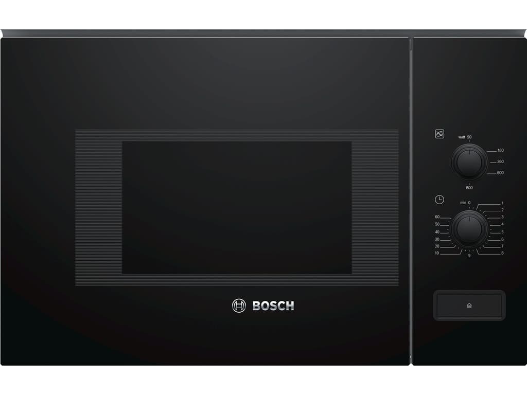 Fotografija proizvoda: Mikrotalasna BOSCH BFL520MB0/Serija 4/ugradna/20L/800W/crna