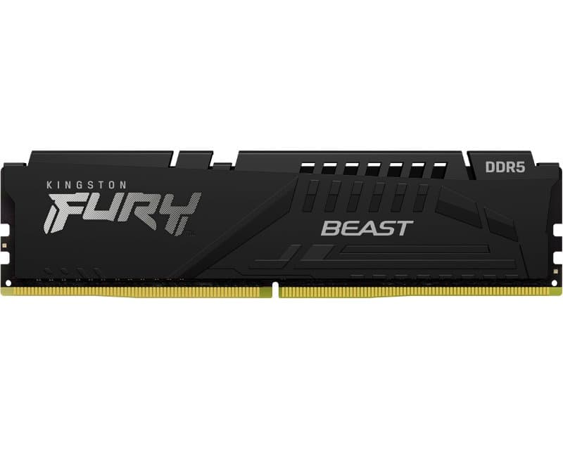 Fotografija proizvoda: DIMM DDR5 16GB 6400MT/s KF564C32BBE-16 FURY Beast Black EXPO