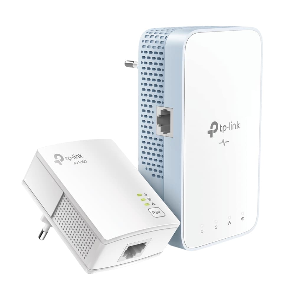Fotografija proizvoda: Powerline TP-LINK TL-WPA7517 KIT Wi-Fi/AV1000/AC750/TL-PA7017+TL-WPA7517/bela