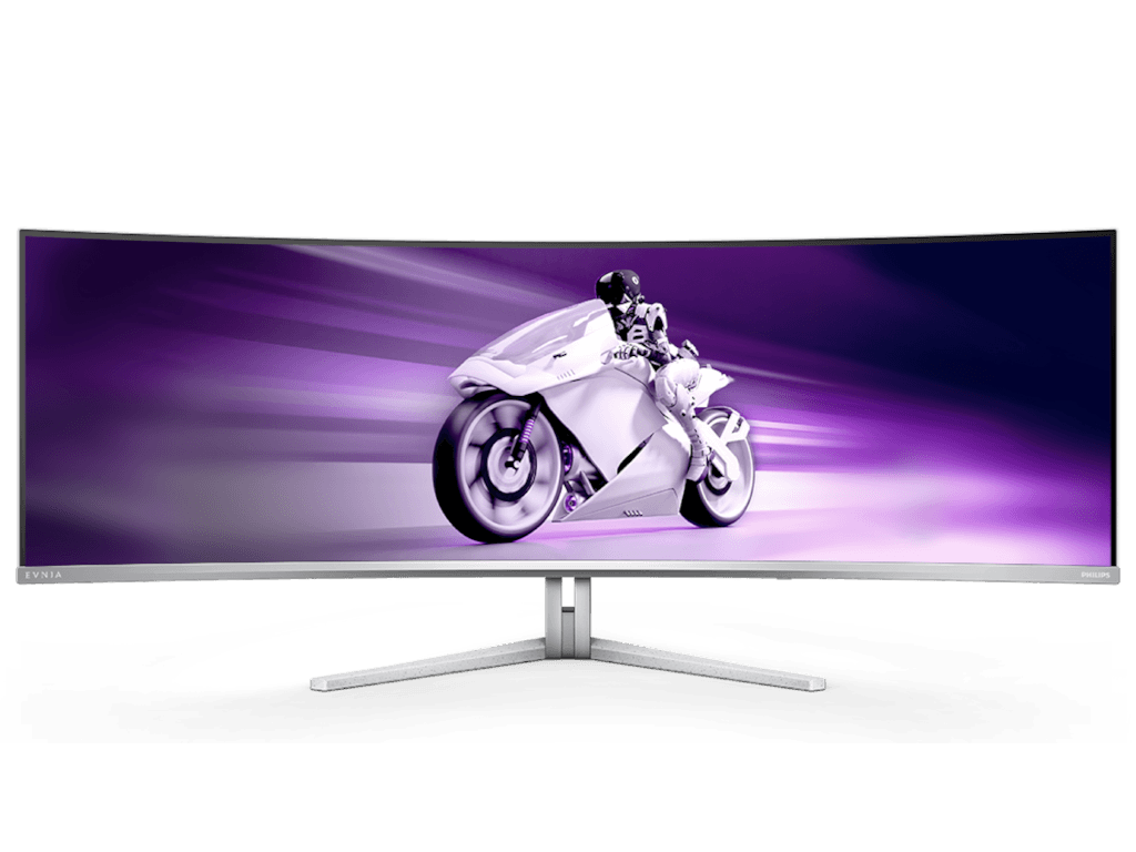 Fotografija proizvoda: Monitor PHILIPS Evnia 49M2C8900/00 49"/OLED/5120x1440,zakrivljen,32:9/240Hz/0,03ms GtG/HDMIx2,DP,USB