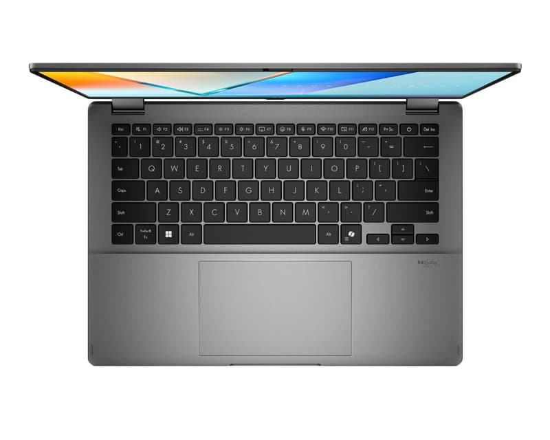 Fotografija proizvoda: Vivobook 14 Flip TP3407SA-SG155W (14 inča WUXGA OLED Touch ekran, Ultra 7 258V, 32GB, SSD 1TB, Win11 Home) laptop