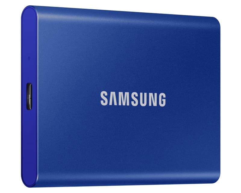Fotografija proizvoda: Portable T7 1TB plavi eksterni SSD MU-PC1T0H