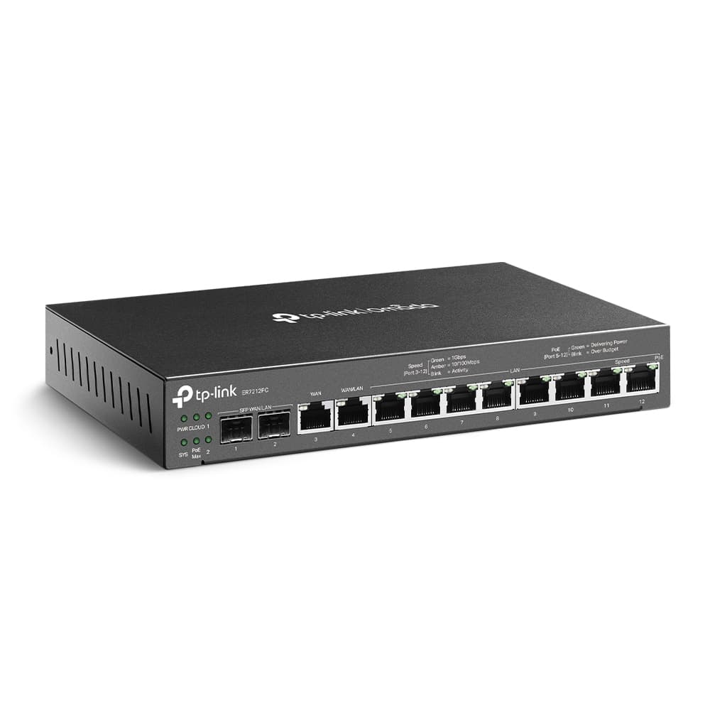 Fotografija proizvoda: ER7212PC 3U1 kontroler+VPN Firewall ruter+Poe switch