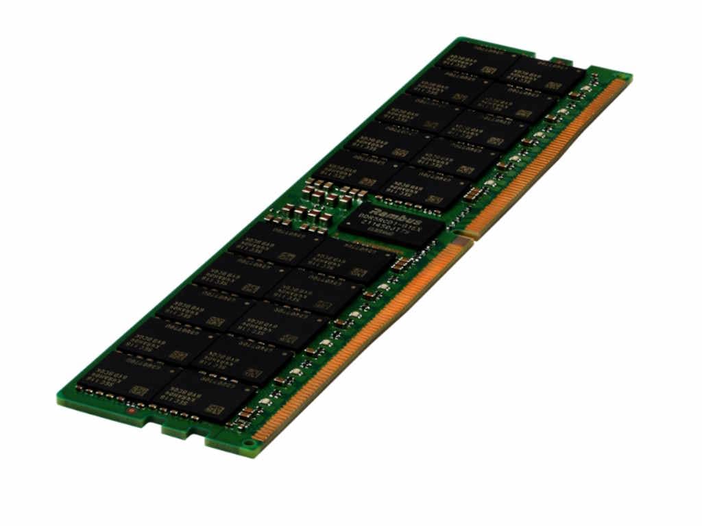 Fotografija proizvoda: HPE 64GB (1x64GB) Dual Rank x4 DDR5-4800 CAS-40-39-39 EC8 Registered Smart Memory Kit