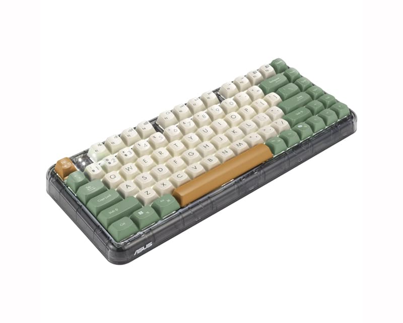 Fotografija proizvoda: KD201 Jelly75 Keyboard Milk White Wireless tastatura