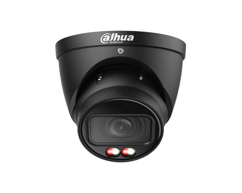 Fotografija proizvoda: IPC-HDW2449TP-ZS-IL-27135-Black 4MP pametna mrežna kamera sa dualnom lampom, fiksnom žižom, eyeball dizajnom i WizSense tehnologijom, crne boje