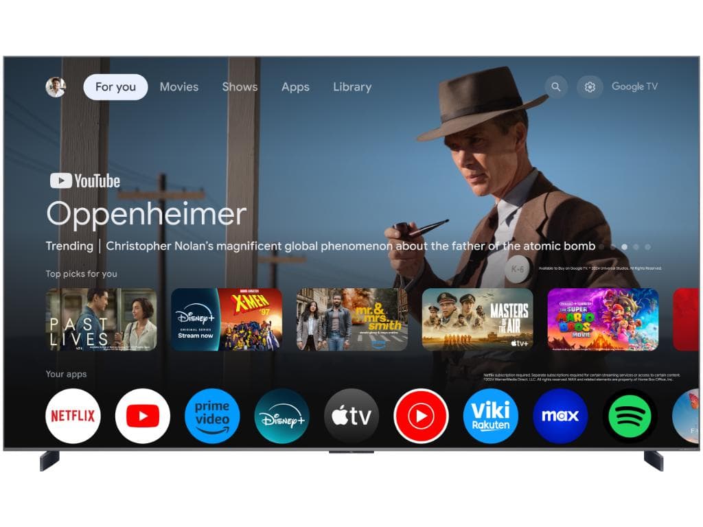 Fotografija proizvoda: Televizor TCL 98C8K/QLED-Mini LED/98"/4K UHD/144Hz/Google TV/Bang&Olufsen/crna