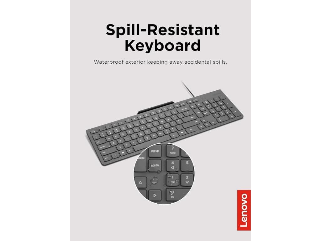 Fotografija proizvoda: Tastatura+miš LENOVO Lenovo 310/žicni set/USB-A /US Eur/crna