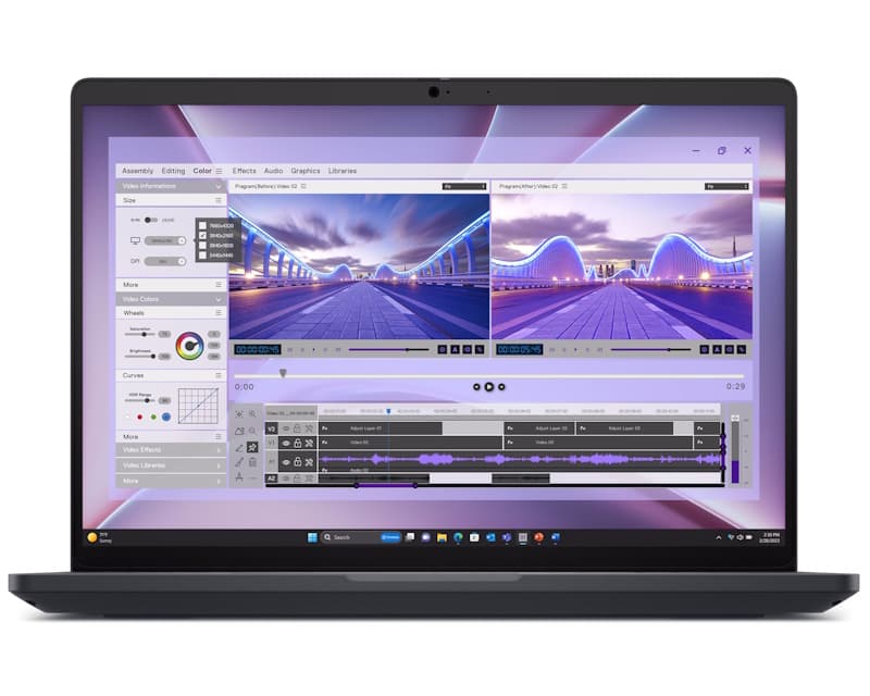 Fotografija proizvoda: Pro Max 16 16 inčni FHD+ 300nits Core Ultra 7 265H 16GB 512GB SSD Intel Arc Backlit FP SC Win11Pro 3yr ProSupport laptop