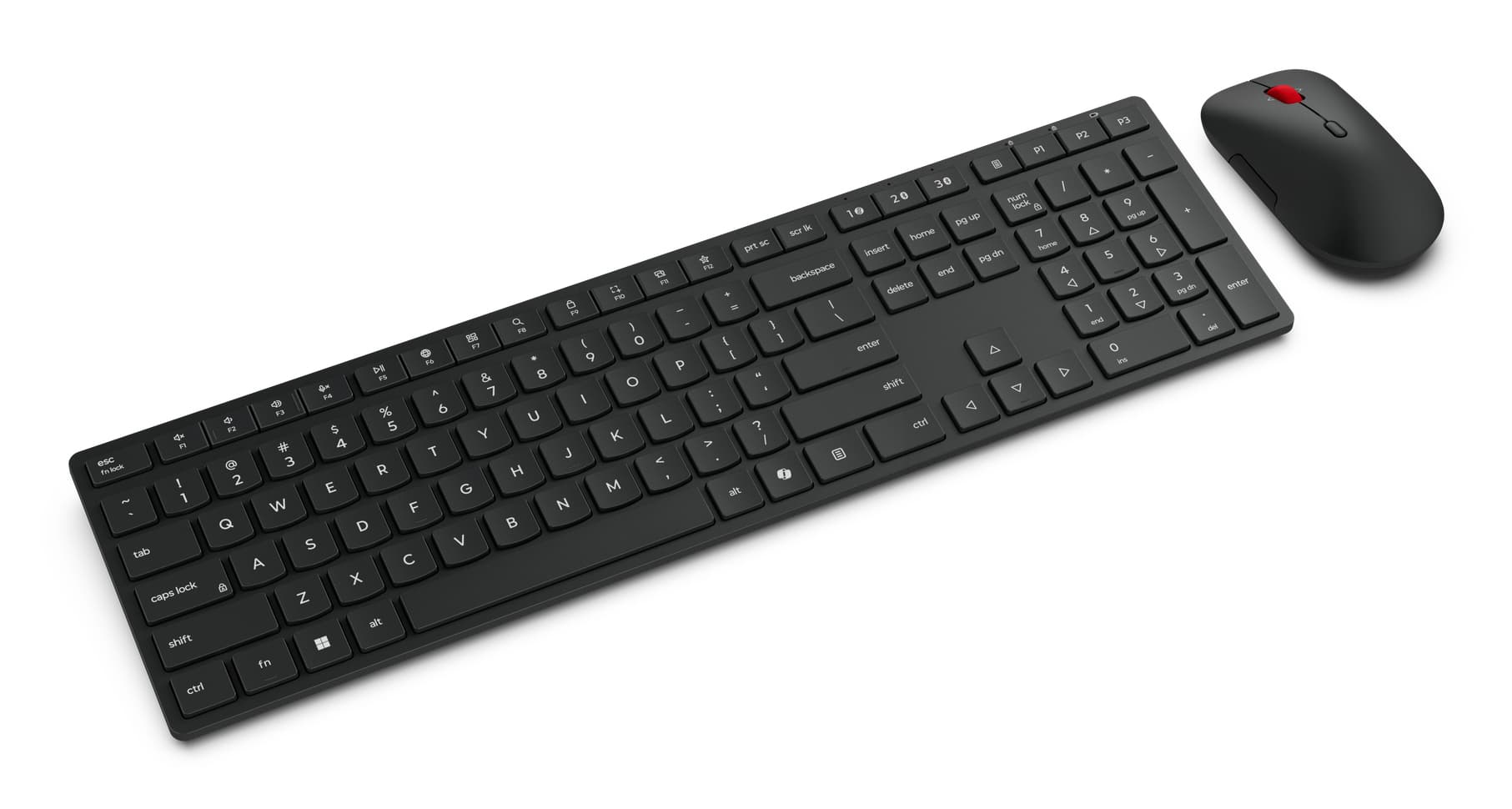 Fotografija proizvoda: Tastatura+miš LENOVO 6000 bežicni set Muliti mode-Pro/4X31S04810/US/crna