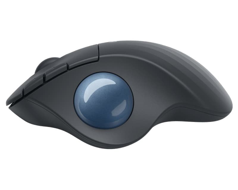 Fotografija proizvoda: M575s ERGO Bluetooth Trackball Grafitna plava kuglica miš