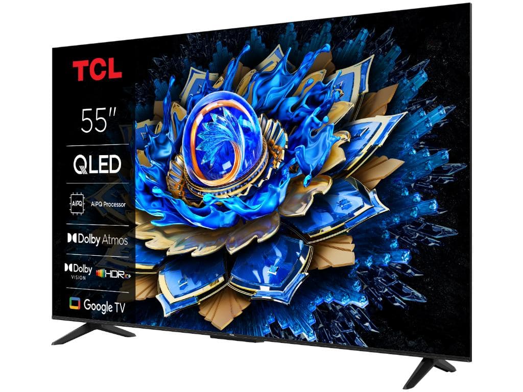 Fotografija proizvoda: Televizor TCL 55T69C/QLED/55"/4K UHD/60Hz/Google TV/crna