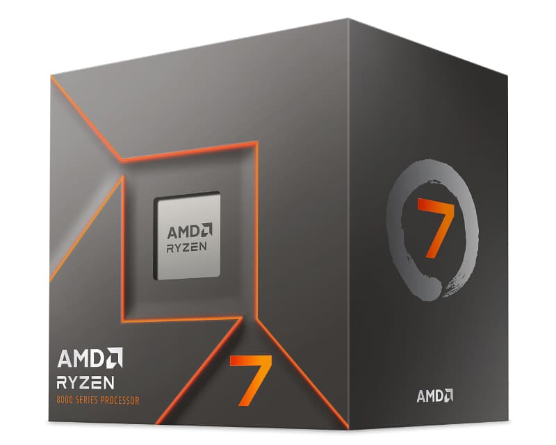 Fotografija proizvoda: Ryzen 7 8700F 8 jezgara do 5GHz Box procesor