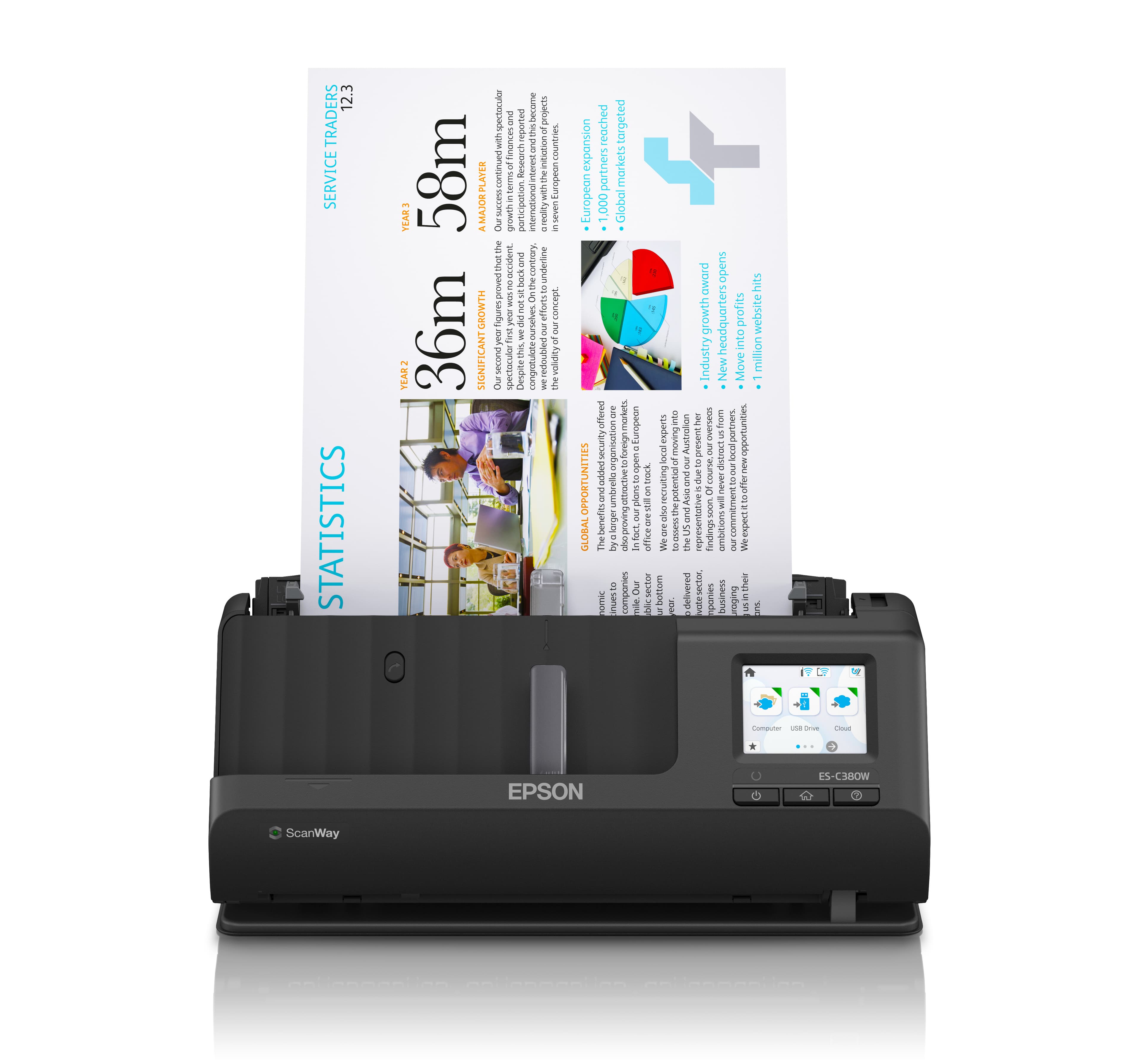 Fotografija proizvoda: ES-C380W A4 Wi-Fi skener