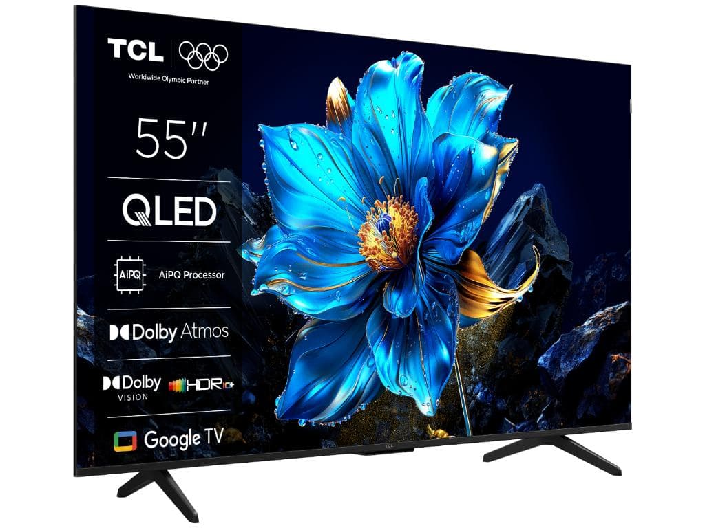 Fotografija proizvoda: Televizor TCL 55P7K/QLED/55"/4K UHD/60Hz/Google TV/crna