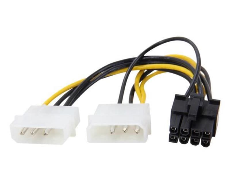 Fotografija proizvoda: Naponski adapter za PCI-E VGA (8-pin) -2x Molex