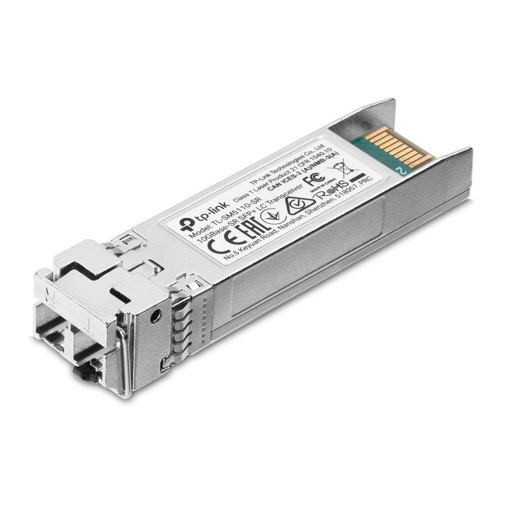 Fotografija proizvoda: Tranciever TP-LINK SM5110-SR/10G base-SR SFP+ LC Transceiver SPEC: 850nm Multi-mode, LC Duplex Conn