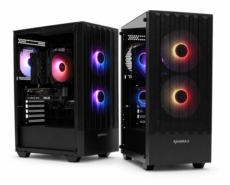 Fotografija proizvoda: Kućište VECTOR V218TBF 650W crno