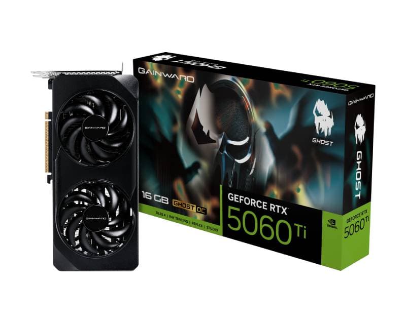 Fotografija proizvoda: nVidia GeForce RTX 5060 Ti 16GB 128bit Ghost OC 16GB GDDR7 grafička karta