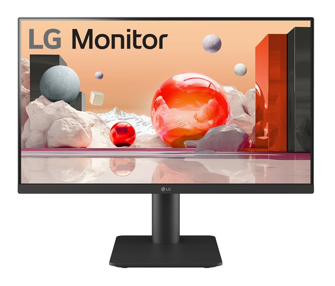 Fotografija proizvoda: Monitor LG 24MS550-B 23,8"/IPS/1920x1080/100Hz/5ms GtG/HDMIx2/VESA/Visina/zvucnici/crna