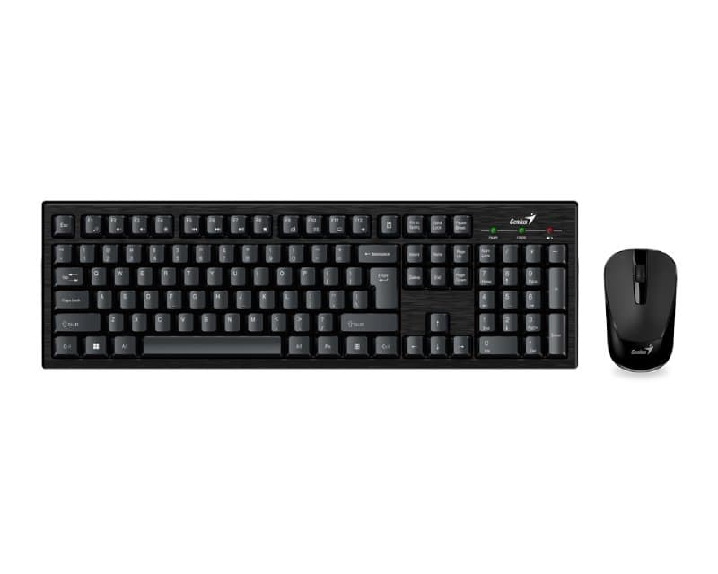 Fotografija proizvoda: Smart KM-8101 Bežična USB YU crna tastatura + miš