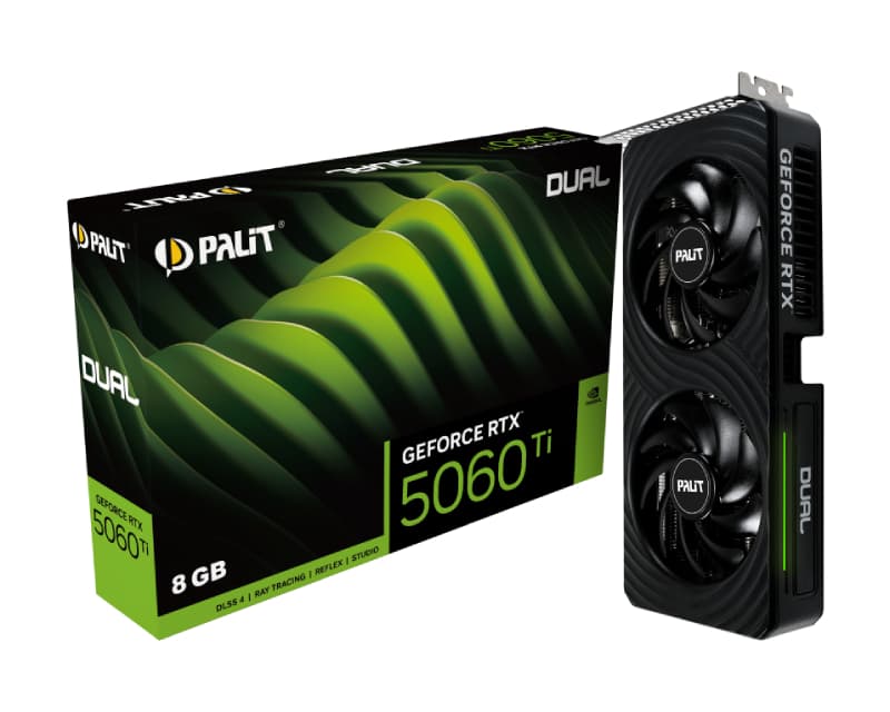 Fotografija proizvoda: nVidia GeForce RTX 5060 Ti 8GB 128bit RTX5060 Ti Dual grafička karta