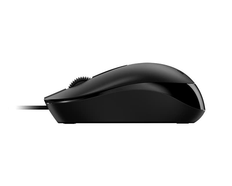 Fotografija proizvoda: KM-160 USB US black keyboard + USB black mouse