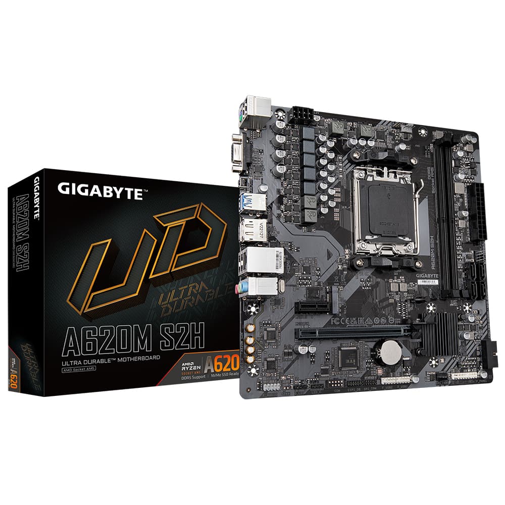 Fotografija proizvoda: Maticna ploca GIGABYTE A620M S2H 1.0/AM5