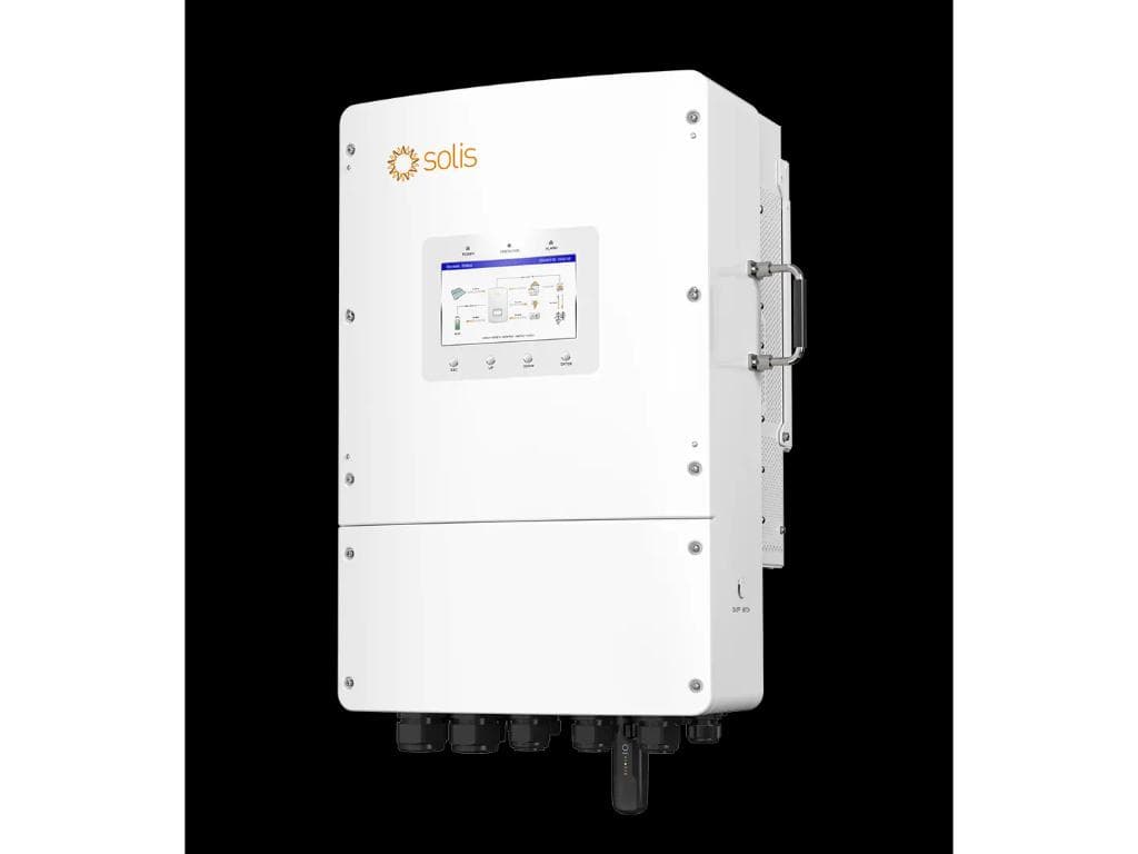 Fotografija proizvoda: Inverter SOLIS, S6-EH3P15K02-NV-YD-L, 15kW, 3ph, AC, hibridni, Low voltage