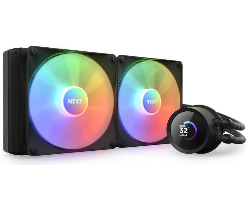 Fotografija proizvoda: Kraken 280 RGB vodeno hlađenje (RL-KR280-B1)