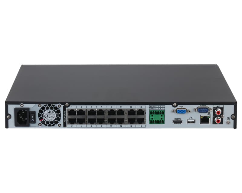 Fotografija proizvoda: NVR4216-16P-4KS3 16CH 1U 16PoE 2HDDs Lite + snimač mrežnog videa