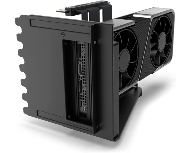 Fotografija proizvoda: Vertikalni kit za montažu GPU-a (AB-RH175-B1) crni