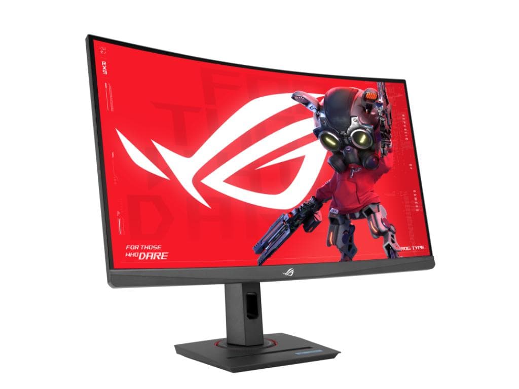 Fotografija proizvoda: Monitor ASUS ROG XG27WCMS 27"/VA,zakrivljen/2560x1440/280Hz/1ms GtG/HDMI,DP,USB-C/freesync/VESA/crna