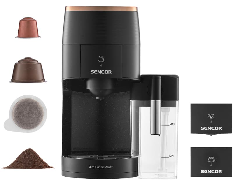 Fotografija proizvoda: SCC 3000BK Aparat za espresso kafu