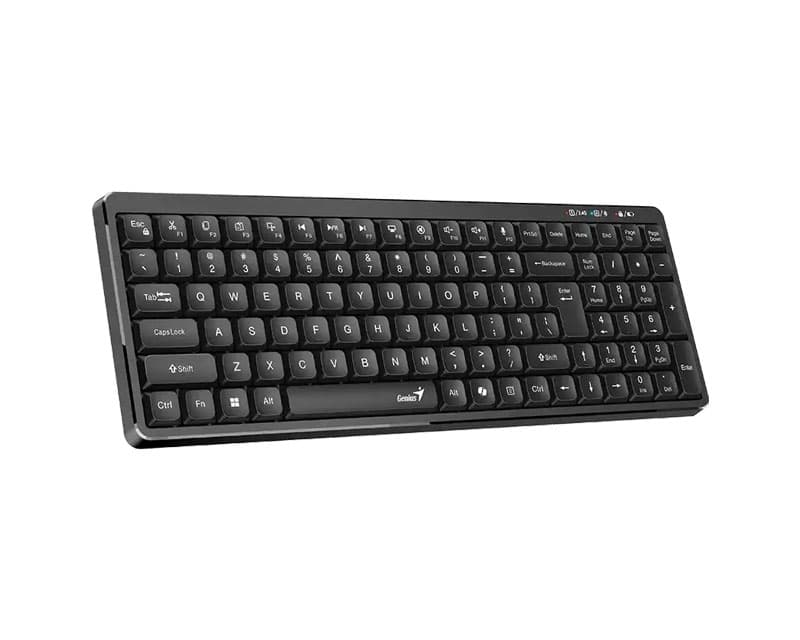 Fotografija proizvoda: LuxeMate Q7100BT Bežična USB američka crna tastatura