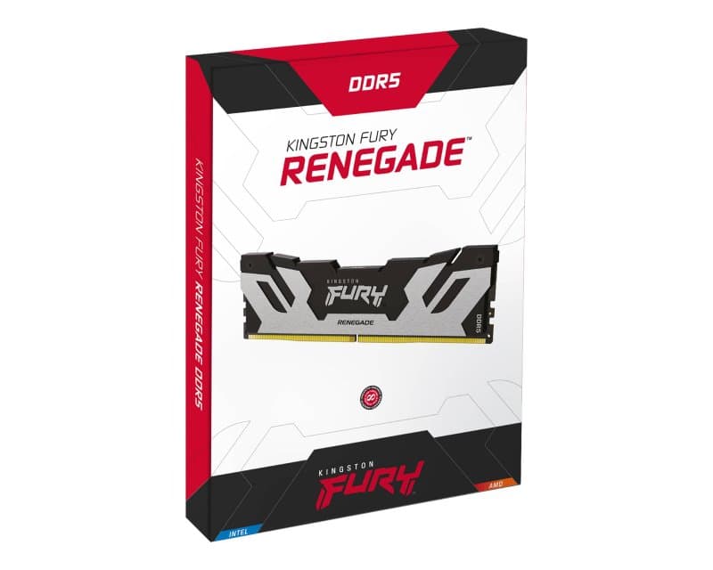 Fotografija proizvoda: DIMM DDR5 16GB 7200MT/s KF572C38RS-16 Fury Renegade Silver XMP
